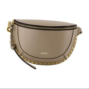 Isabel Marant Skano crossbody sling belt bag taupe